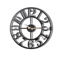 Ceas de perete, Circle XL, Metal, Dimensiune: 70 x 70 cm, Negru