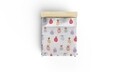Lenjerie de pat dubla King Quilt(FR) İva - Mix , Mijolnir, 3 piese, 240x220 cm, bumbac ranforce, multicolor