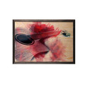 Tablou decorativ, Guitar, Lemn, Lemn, Multicolor