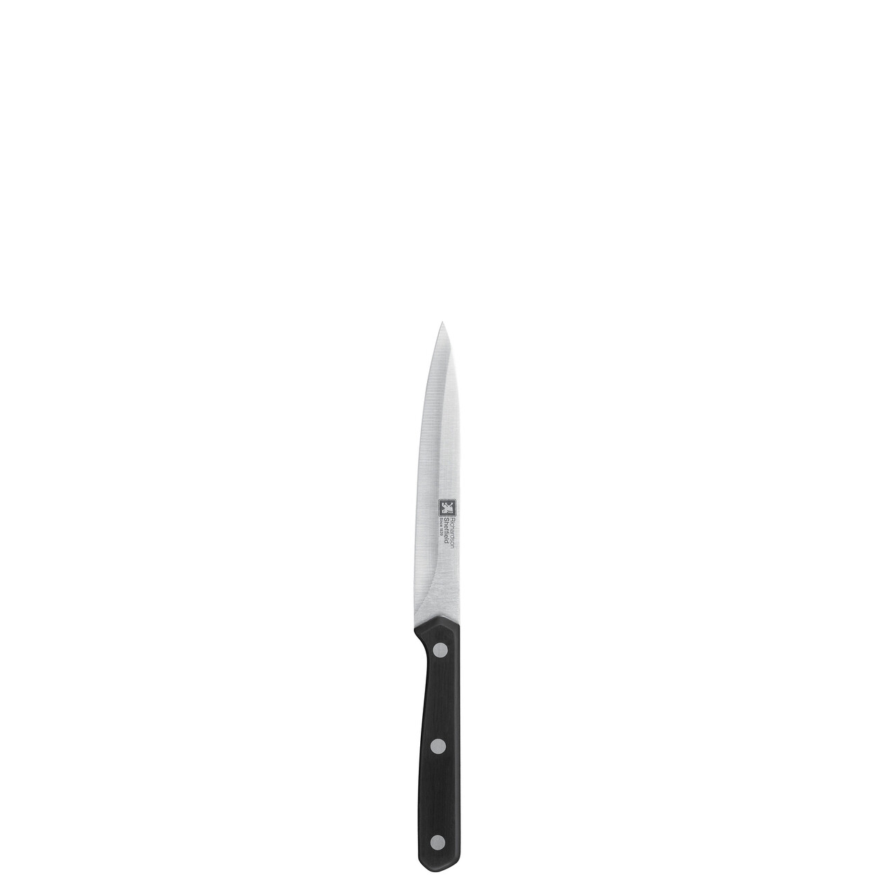 Set 6 cutite si suport Cucina, Richardson Sheffield, 8x16x36 cm, inox 13/0, negru/natur - imagine 4