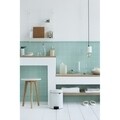 Cos de gunoi cu pedala, Brabantia, NewIcon, 5 L, 27.2x20.5x29.1 cm, otel, alb