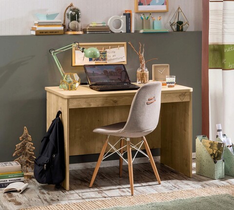 Birou, Çilek, mocha study desk, 110x75x62 cm, multicolor