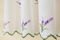 Perdea Mendola Interior, Diandra, 140x160 cm, poliester, alb/mov