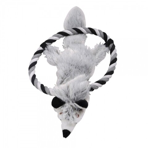 Jucarie pentru catei, Heart&Homies, 18 cm, panza, multicolor Heart&Homies