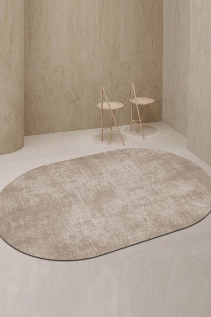 Covor, DC-0001163-056, 80x100 cm, Poliester, Bej