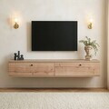 Comoda TV, Nordure, Ligne 160, 160x25x25 cm, Maro