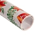 Hartie pentru impachetat Wreath, Decoris, 500x70 cm, hartie, rosu