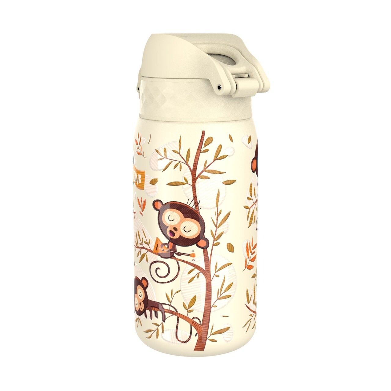 Sticla apa pentru copii, inox, 400ml, Monkeys - Ion8 - imagine 3
