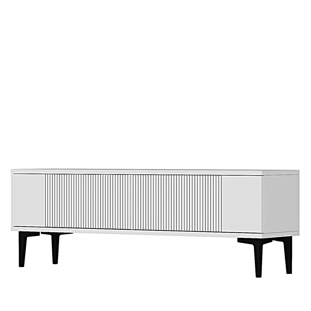 Comoda TV, Hanah Home, Corsa 120, 120x40.5x32 cm, Alb - imagine 5