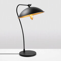 Lampa de masa, Fulgor, 942FLG1819, Metal, Negru