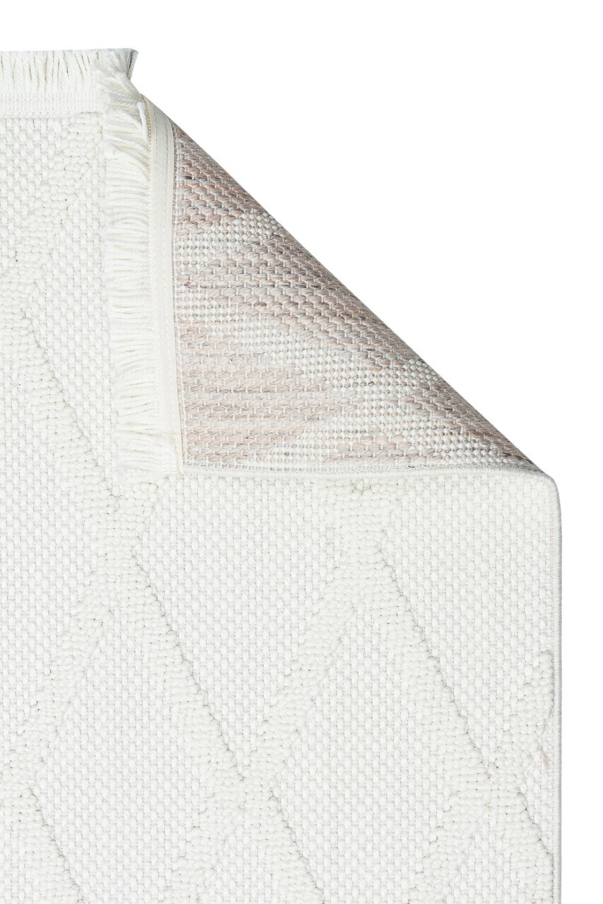 Covor, Czy 04, 80x150 cm, Poliester, Crem — imaginea 3