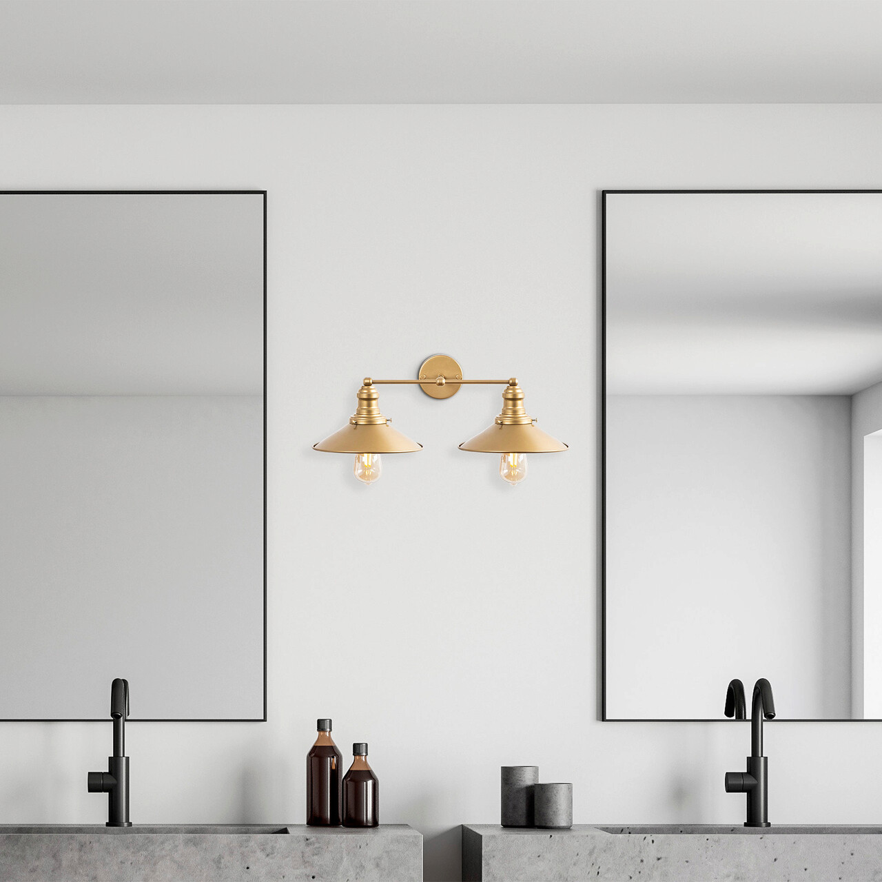 Aplica de perete, Fulgor, 942FLG2167, Metal, Auriu - 1 | YEO