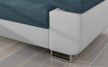 Coltar extensibil stanga 4 locuri ELTAP, Armd-68, Armando, 289x203x85 cm, lemn/poliester, albastru/alb