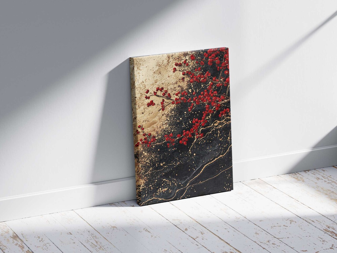 Tablou decorativ, YNS-1005-80 x 120, Lemn, Multicolor - view 3