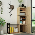 Pantofar, Decortie, Mello, 109x149x39 cm, Stejar / Antracit