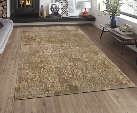 Covor, 9258, 160×230 cm, 30% POLIESTER/70% POLIPROPLEN, Maro 160x230