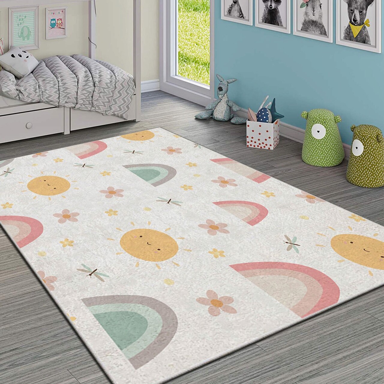 Covor HMI KDC-44 80x140 cm Poliester Multicolor