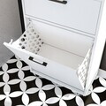 Dulap multifunctional, Hanah Home, 2525, 60x200x35 cm, PAL MELAMINAT, Alb