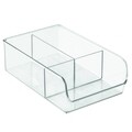 Organizator pentru frigider Linus Binz, iDesign, 3 compartimente, 18x28x9 cm