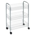 Cărucior cu 3 rafturi bucătărie/baie Metaltex Sprinter