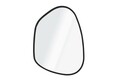 Oglinda decorativa, Lumisfera, Asymmetric Design 30 x 42, Negru