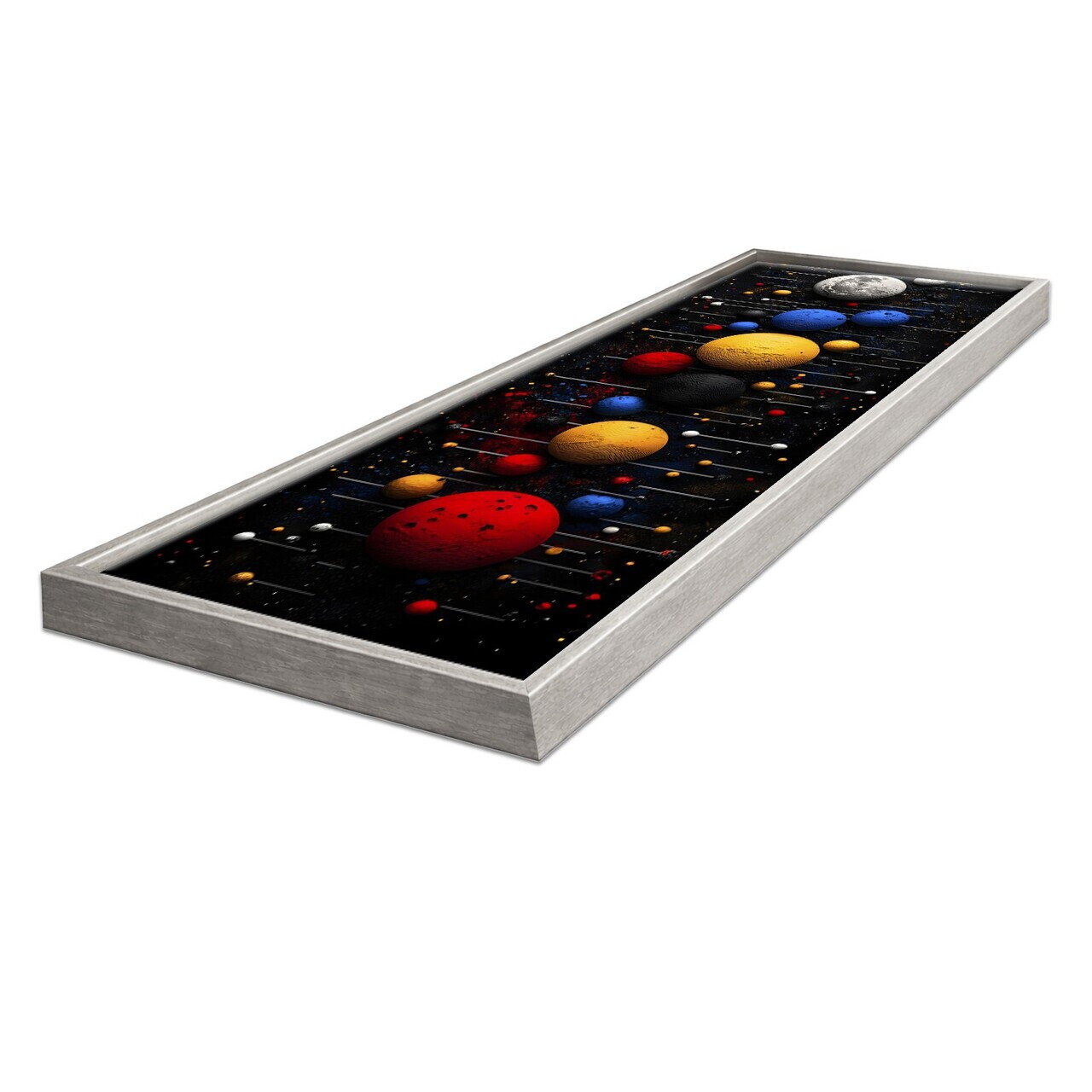 Tablou decorativ, 40100Lcgu-004, Cadru: PVC (Grosime: 5 cm), Multicolor — imaginea 4