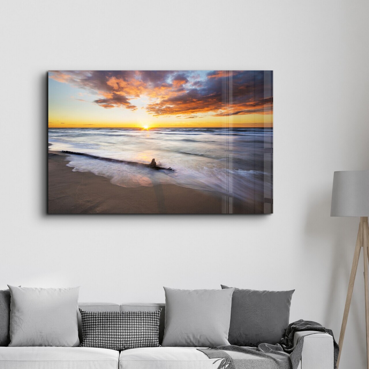 Tablou decorativ, OGLS-1119, Dimensiuni: 70 x 110 cm, Multicolor — imaginea 3