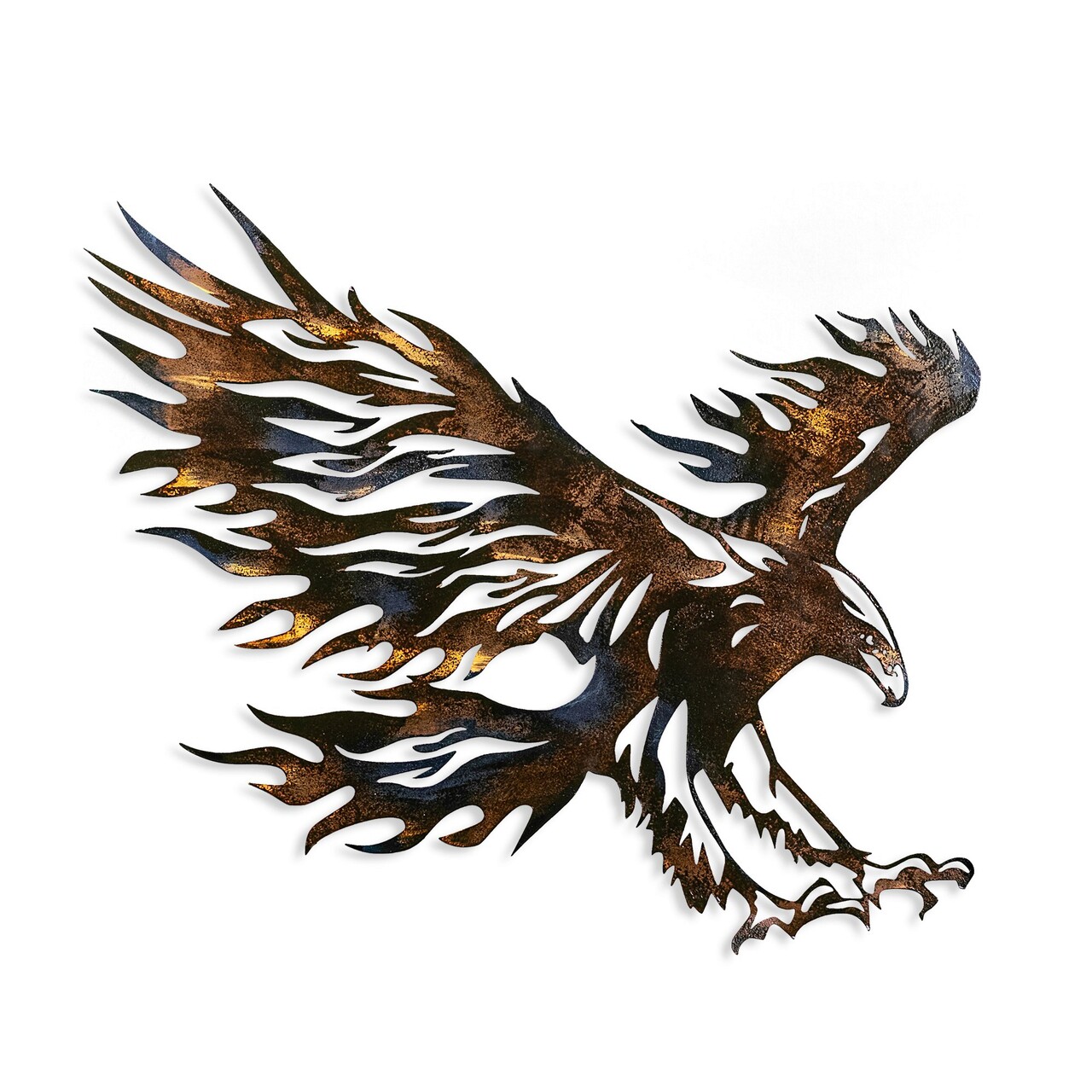Decoratiune de perete, Eagle 3, Size: 63 x 71 cm, Multicolor - imagine 6