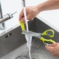 Foarfeca de bucatarie cu lame multiple 5-in-1 InnovaGoods, 21 cm, inox/plastic/cauciuc