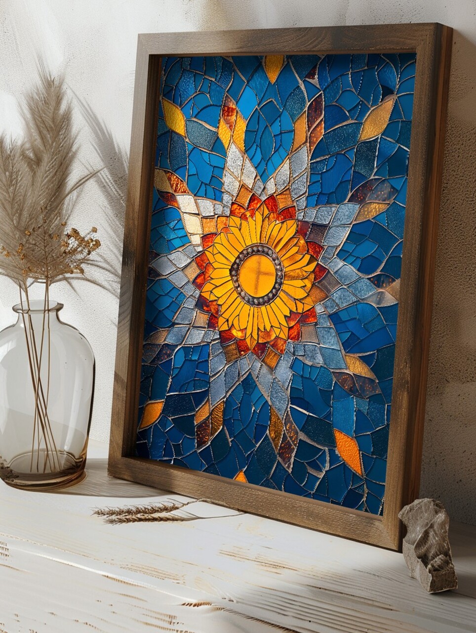 Tablou decorativ, GE067-L, Lemn, Multicolor - view 5