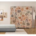 Dulap pentru haine, Vella, Loni 4 -906, 180x192x52 cm, PAL, Sonomo