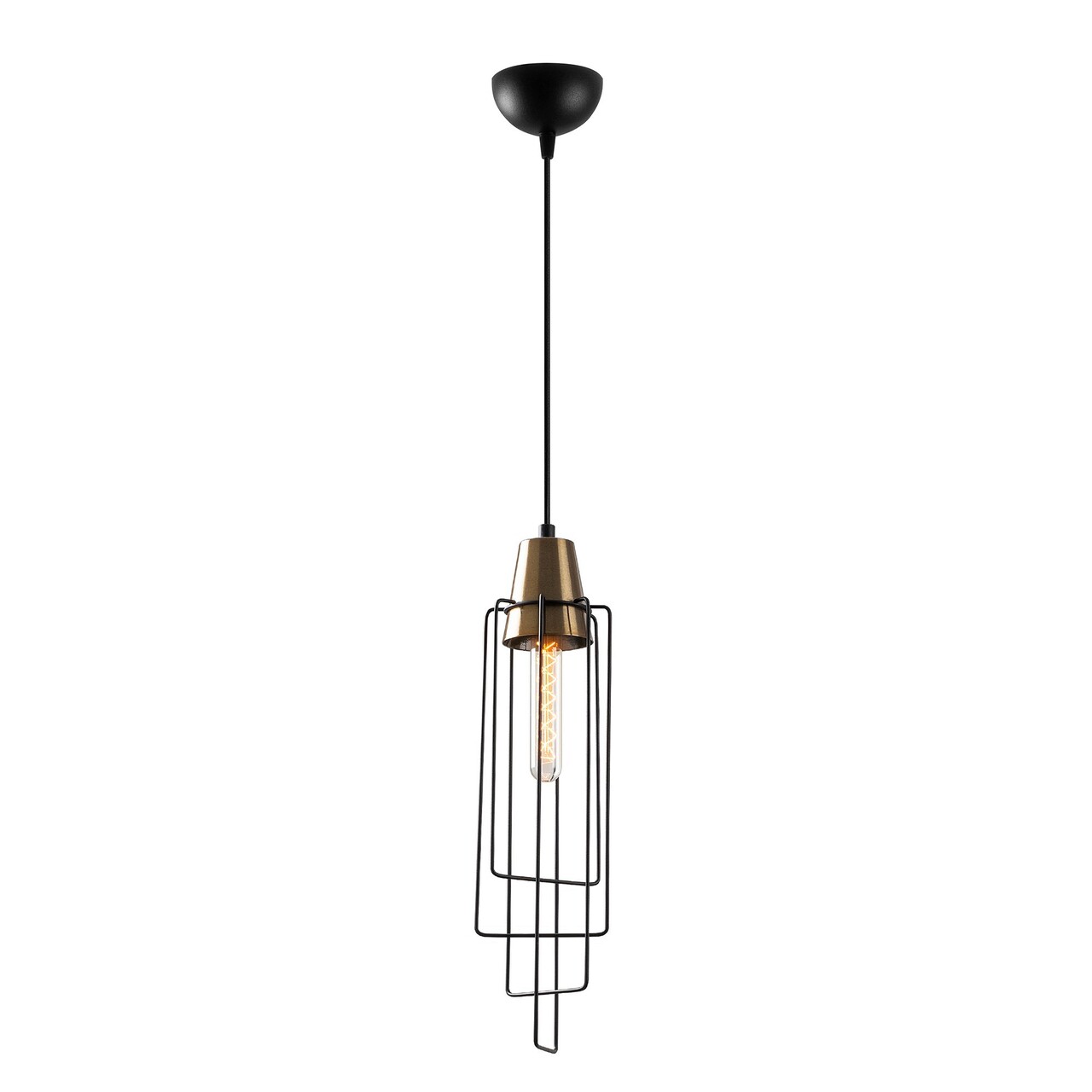 Lustra, Tatum, 584TTM1154, Metal, Negru - 1 | YEO