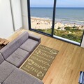 Covor pentru bucatarie Teri, Decorino, 133x190 cm, polipropilena, maro