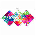 Set 4 tablouri decorative, 4MDF422714032, MDF, Imprimat UV, Multicolor