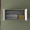 Dulap pentru haine, Hanah Home, BA283, 90x45x57.5 cm, Gresie