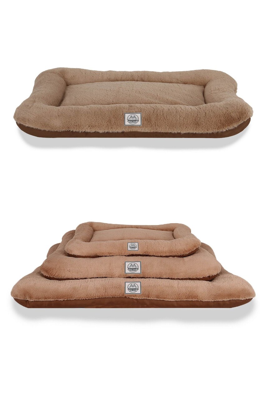 Pat pentru animale de companie, Paws &amp; Whiskers, Sally Dog 95 x 115, Material exterior: 100% poliester, Maro - view 4