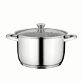 Se vase pentru gatit 12 piese BergHOFF, Essentials Gourmet, inox/sticla
