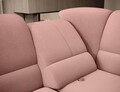 Coltar extensibil dreapta 3 locuri ELTAP, RT-24NU, Siber, 270x186x93 cm, lemn/poliester, roz