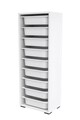 Dulap multifunctional, Estella, Zola 9N, Alb