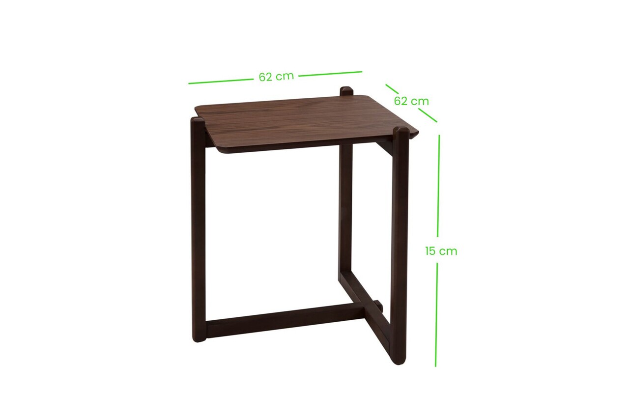 Masuta, Hanah Home, Trabzon, 54x57x58 cm, Maro - imagine 4