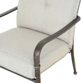 Set 2 fotolii exterior Sorrento, 70x84x95 cm, aluminiu, bronz/gri