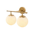 Aplica de perete, Fulgor, 942FLG2155, Metal, Auriu