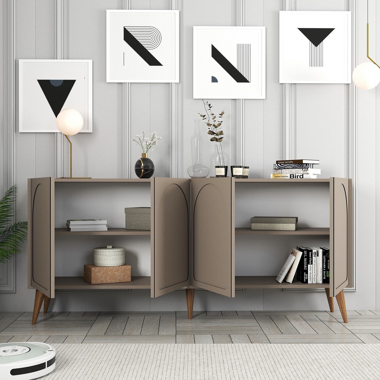 Consola, Hommy Craft, Lyon 81, 180x81x35 cm, PAL, Atlas / Nuc - 2 | YEO