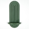 Raft de perete, Evila Originals, Raf268, 40x20x9 cm, Placaj, Verde