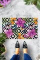 Covoraș din PVC, Flower Garden, 40x60 cm, PVC, Multicolor