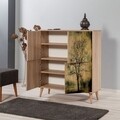 Dulap multifunctional Multilux - 729, Vella, 90x36x111 cm, multicolor