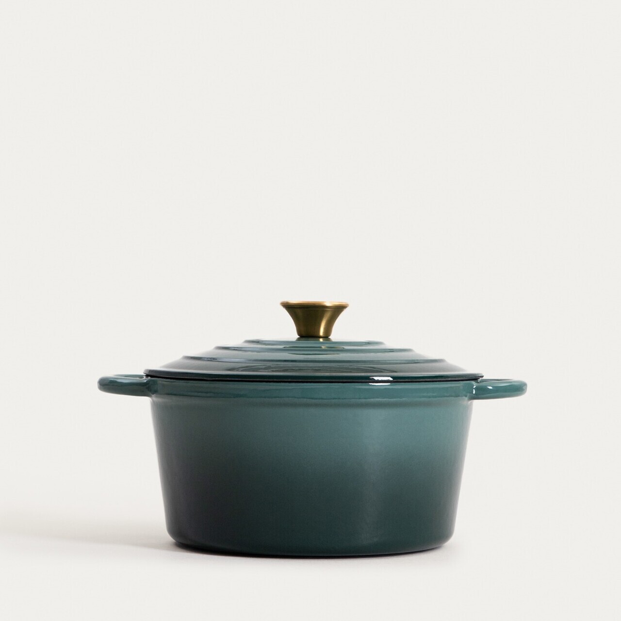 Oala Andreas, Homla, 24 cm, 4 L, fonta, verde - view 2