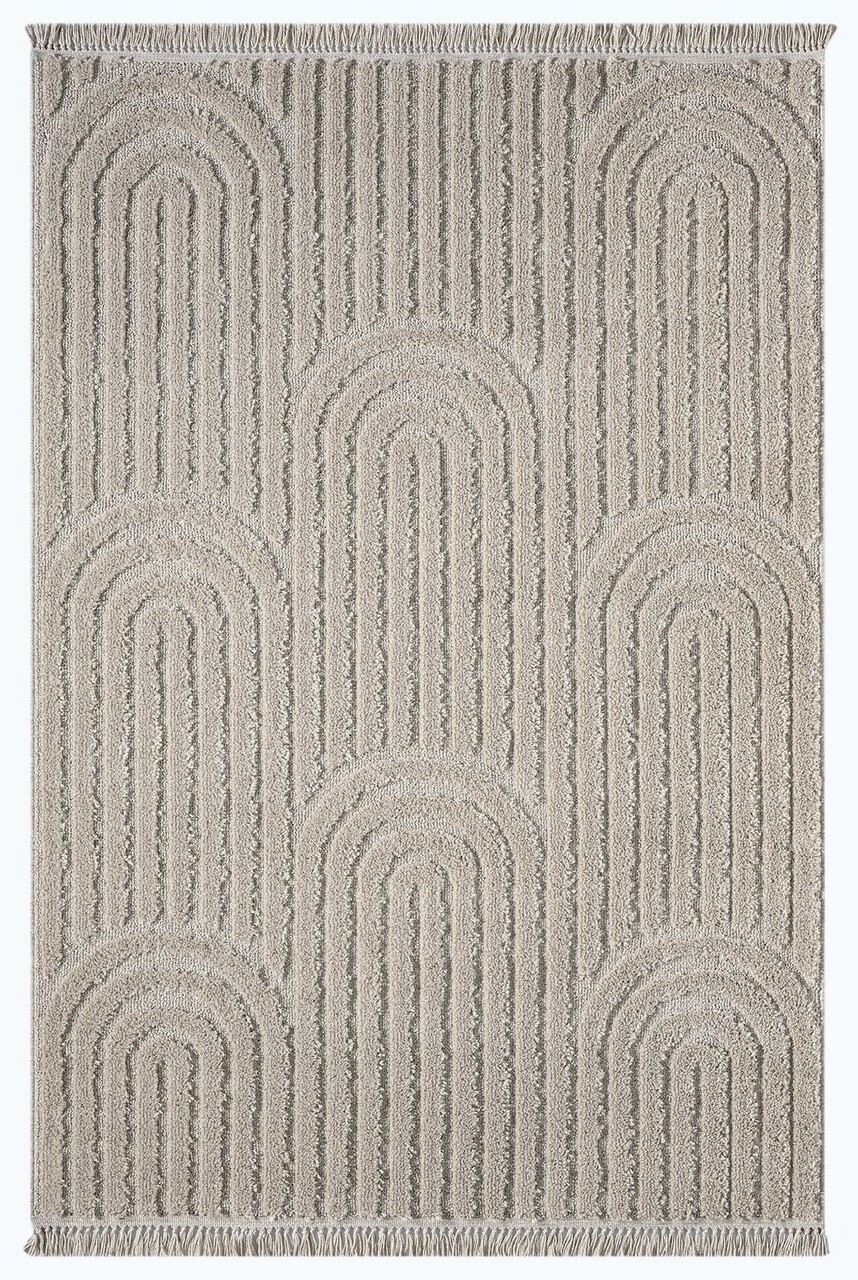 Covor, Janerio, 200x290 cm, POLIPROPILENĂ FRISLAND, Bej — imaginea 5