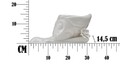 Vaza Sleepy Woman, Mauro Ferretti, 31.5x14.5x15 cm, portelan