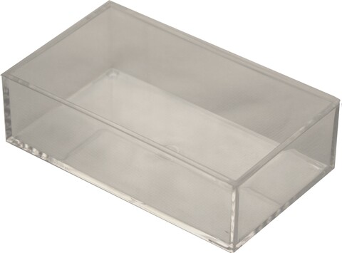 Cutie pentru depozitare Crystal Medium, Compactor, 16×9.5×5 cm, transparent Compactor